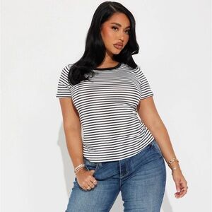 Women's Stripped Top